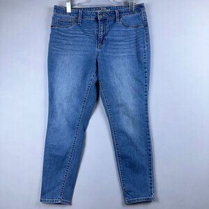 Universal Thread High Rise Jegging Jeans Womens Size 14/32S Mid Rise Blue